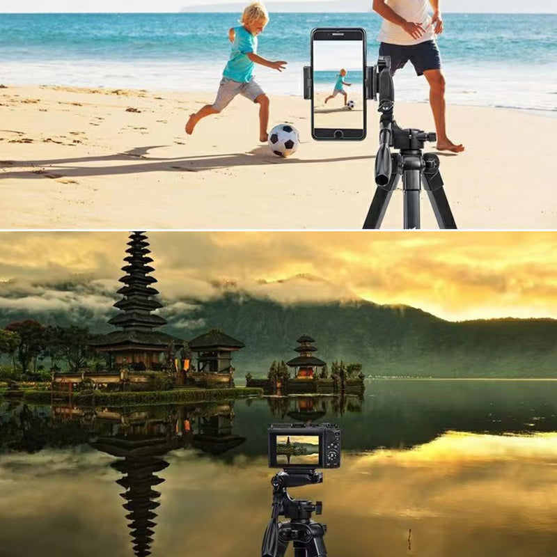 YUNTENG VCT-608 Portable Camera Phone Stand Professional Live Streaming Photography Tripod YUNTENG VCT-608 Portable Camera Phone Stand Professional Live Streaming Photography Tripod